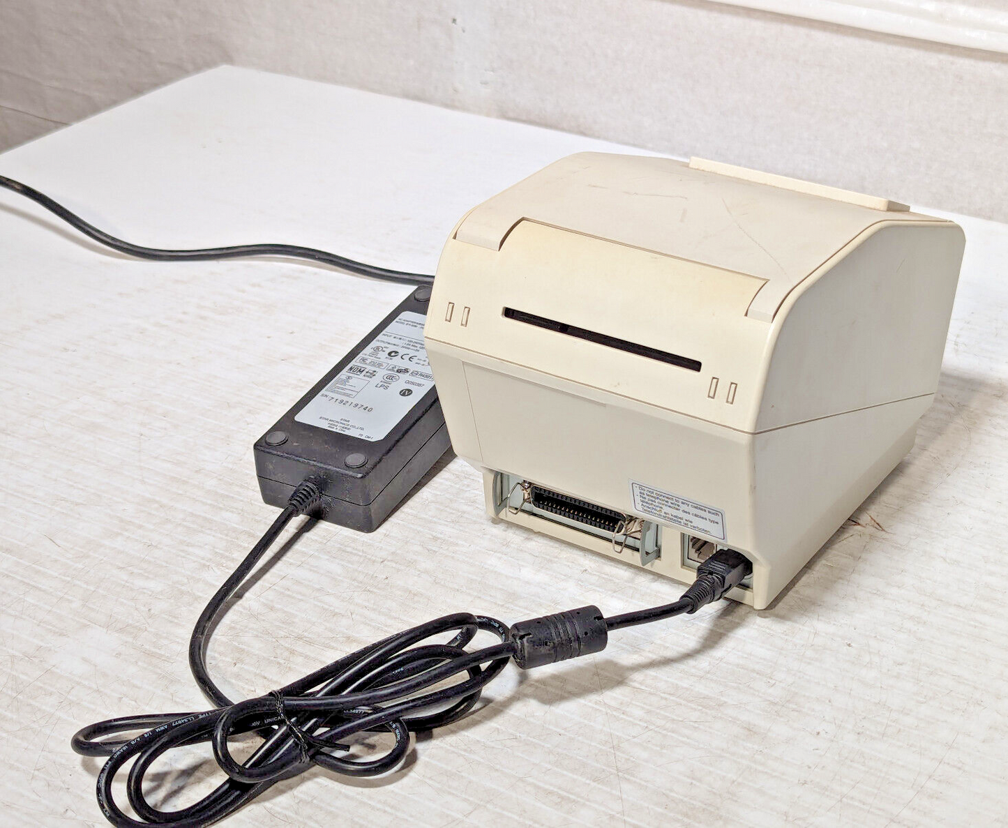 Star TSP700 High Speed Thermal Printer, PS60A Adapter, Receipt, POS, White