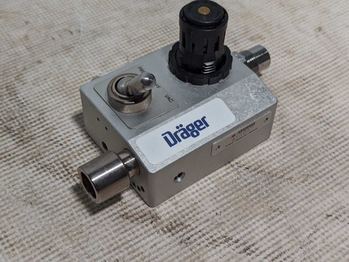 Draeger vacuum switching valve as pictured