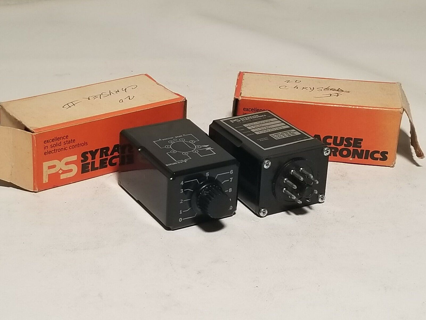 Syracuse Electronics TSR-00305 time delay relay, 15 s, 115VAC