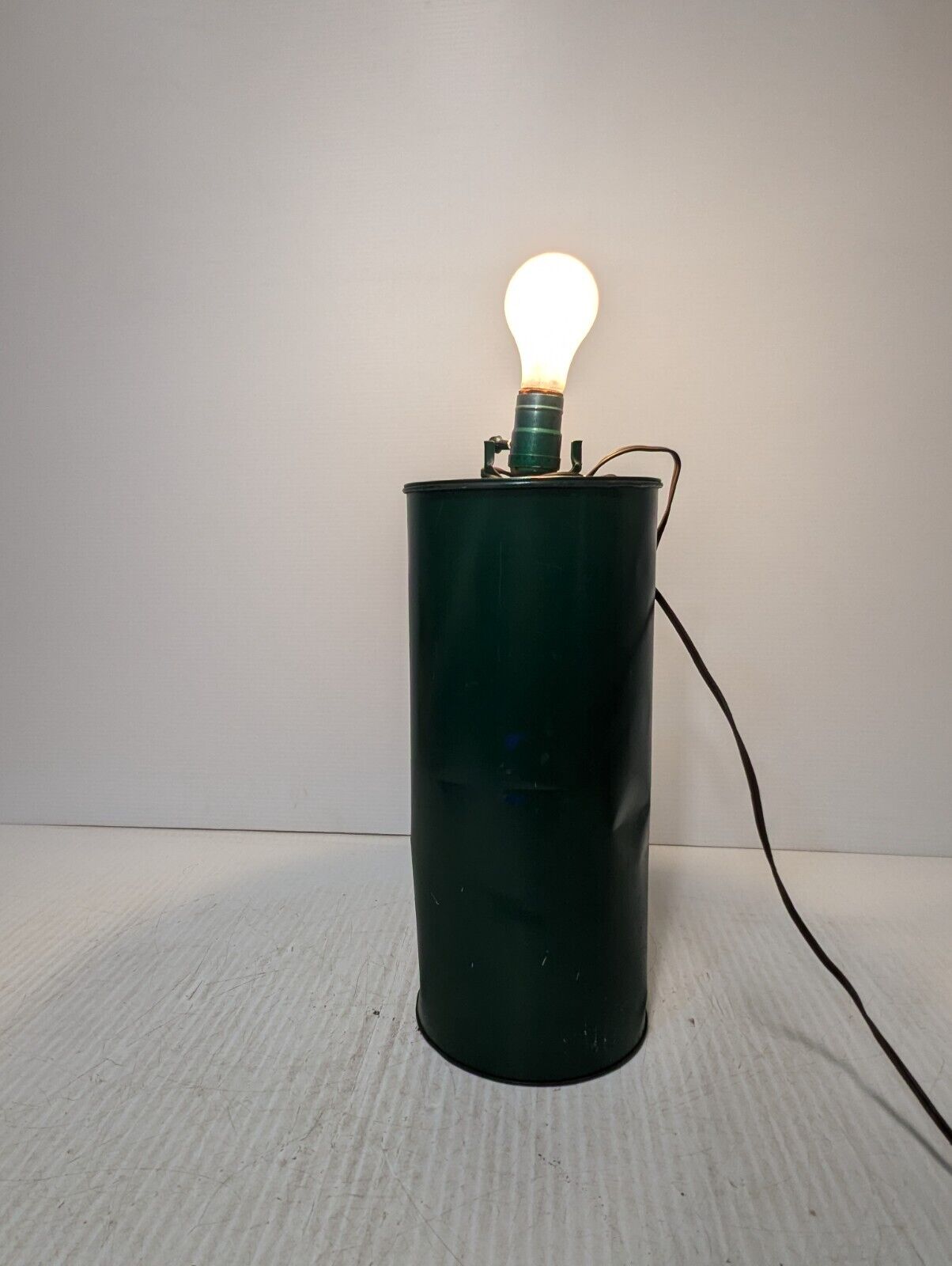 Unique Workshop Lamp, Homemade, Perfect for a work environment - Free Shipping