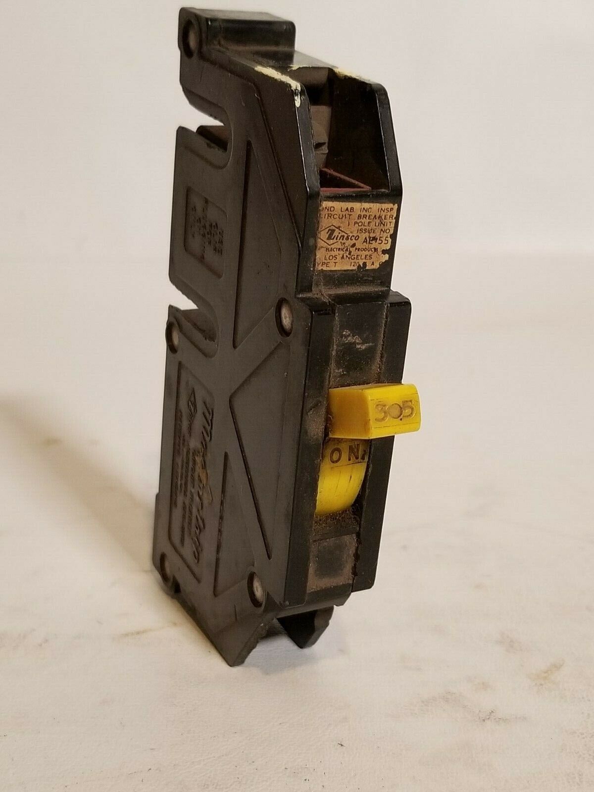 Zinsco T35 T135 Circuit Breaker 1 Pole 35 Amp 120VAC