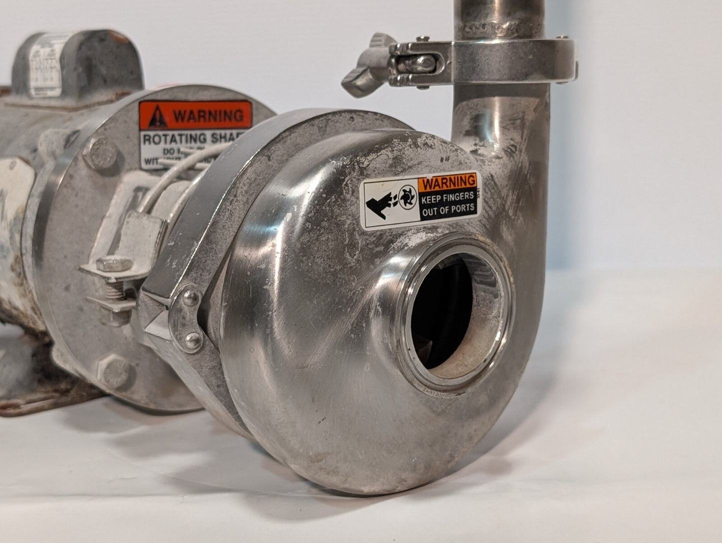 Waukesha Cherry-Burrell C-Series CL3504 34C62-5422 Centrifugal Sanitary Pump