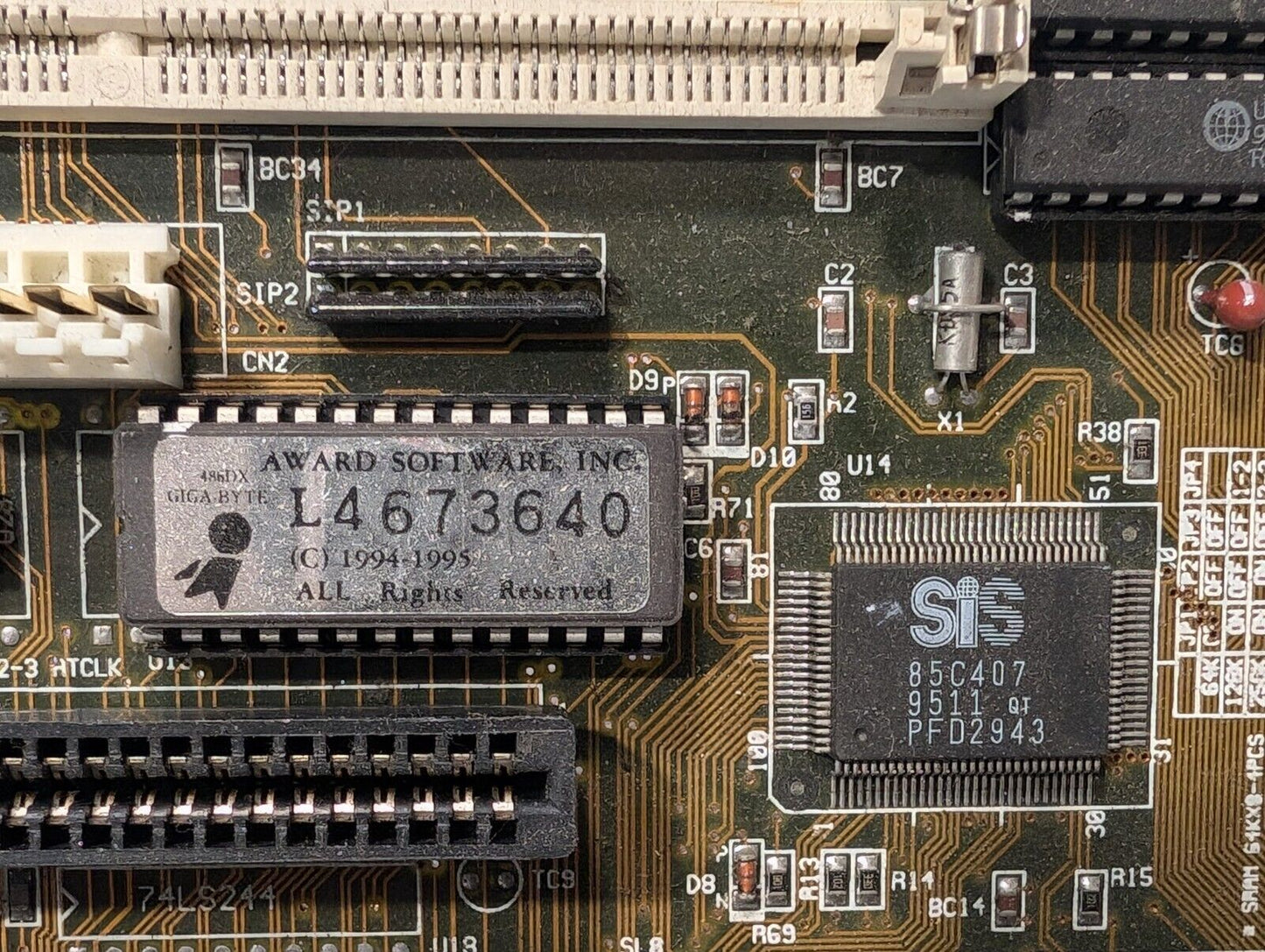 Vintage Magitronic A-BL2467CD, LM9450000550 Desktop Motherboard