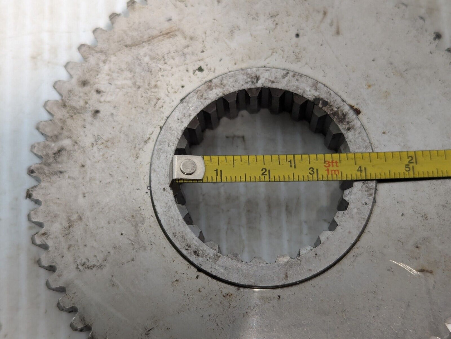 Unbranded 62 Outer 23 Inner Tooth 0.37 Ratio Gear 4" OD 1 3/8" ID Free Shipping