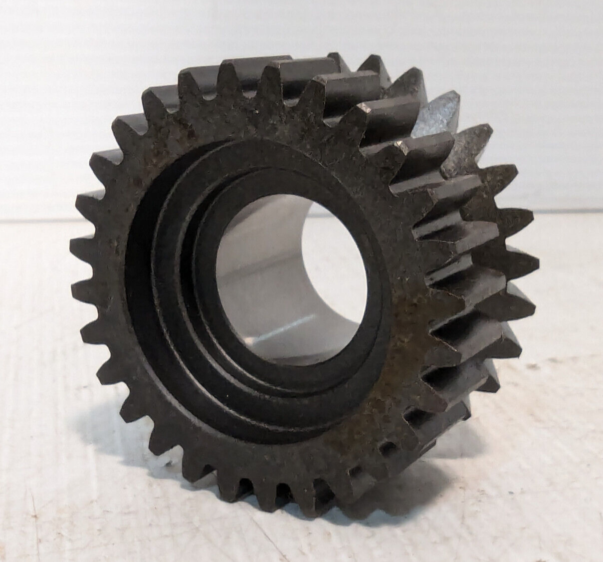 Unknown Gear 2.5 Diameter, 1/4" tooth, 1" center diam., 1.5" thick-Free Shipping
