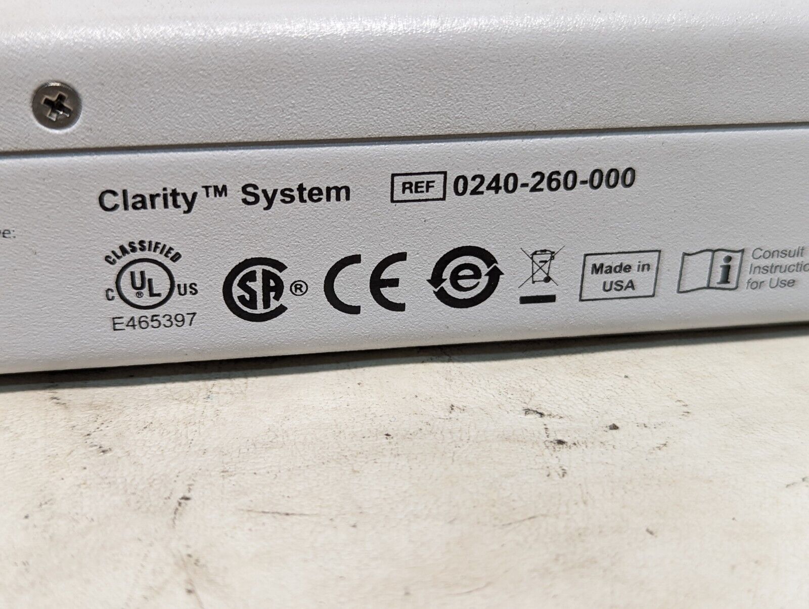 Stryker ZMED-2XYAC-019 Clarity video enhancer