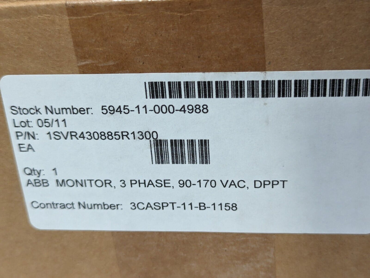 ABB CM-MPS off delay with aux voltage time relay 1svr430885r1300 - Free Shipping