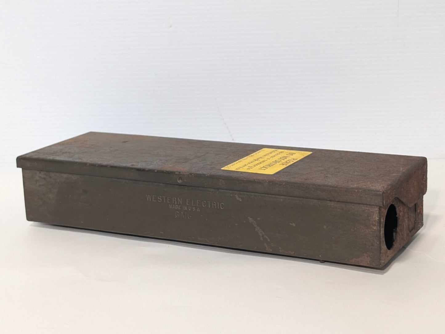 Vintage Western Electric GA16 Terminal Connection Box, Illinois Bell Telephone