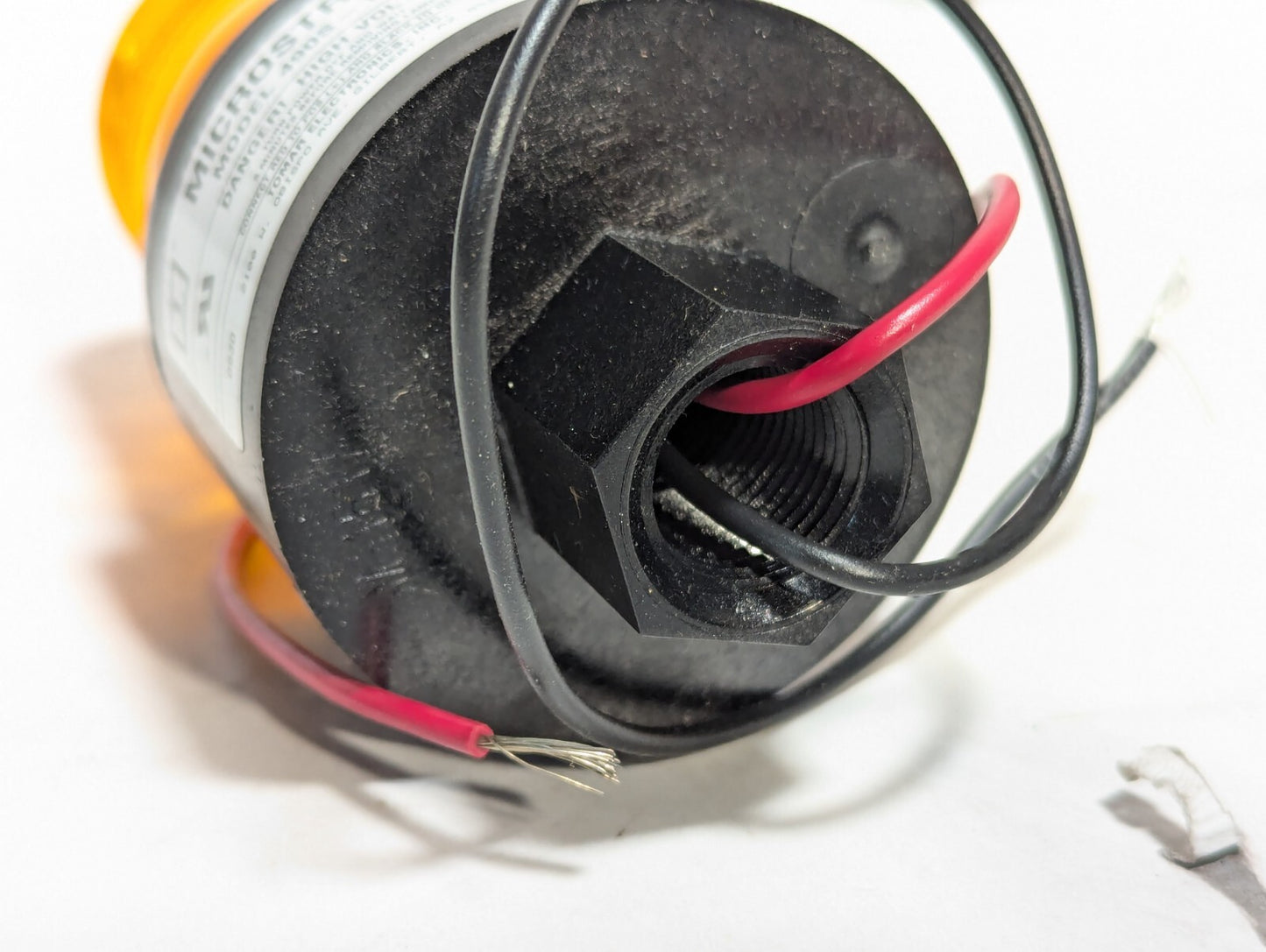 Tomar Electronics 490S Microstrobe Signal Light 120VAC Red, 1280VAC Amber