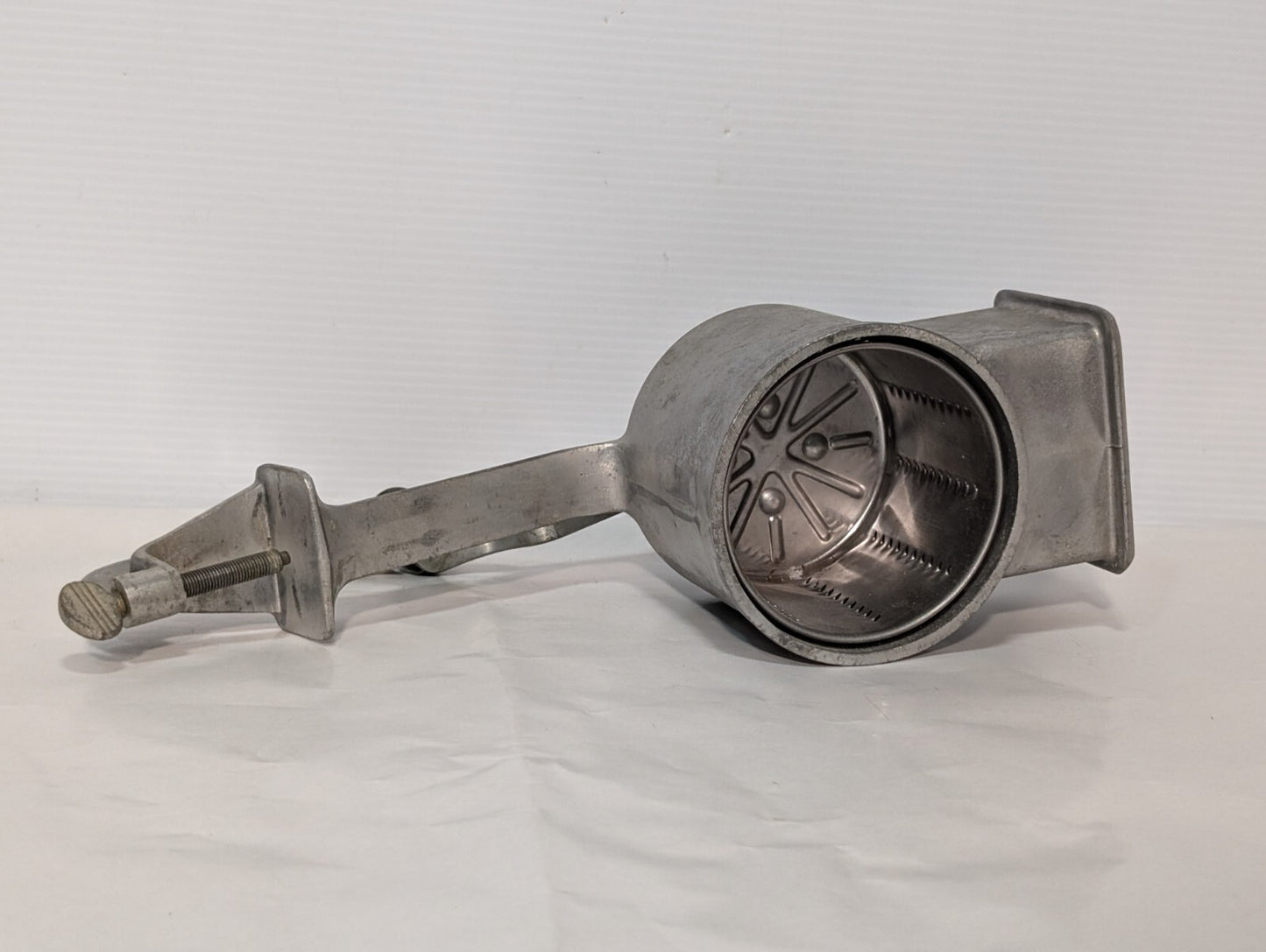 Vintage Kitchen Craft Aluminum Manual Hand Crank Food Processor