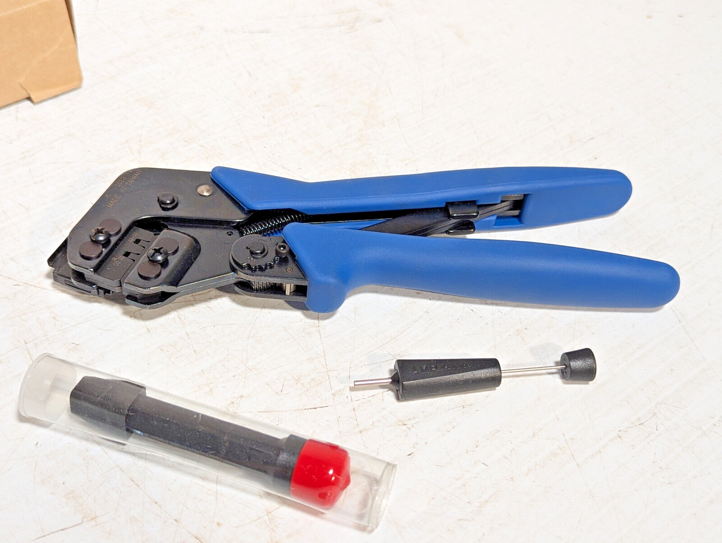Tyco Electronics 90759-1 Pro Crimper Hand Tool, Die Assembly, Instruction Manual