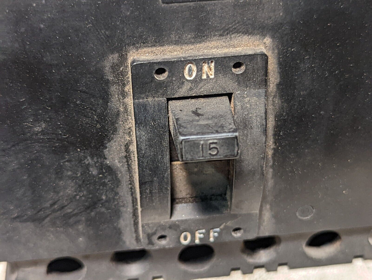 Square D FAL36015 circuit breaker, 15A, 3 pole, 600VAC, 125/250VDC