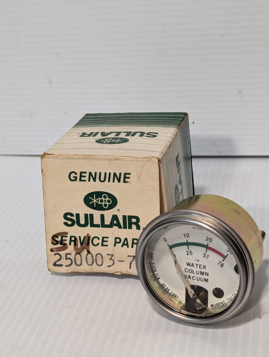 Sullair 250003-797 replacement gauge, new old stock - Free Shipping