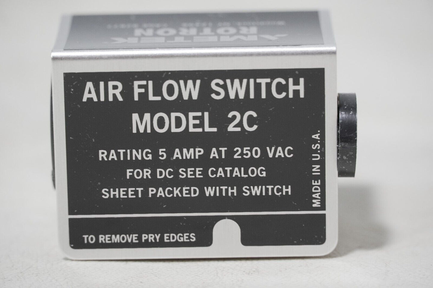 Ametek RotRon 041109 Air Flow Switch Model 2C SWITCH ONLY