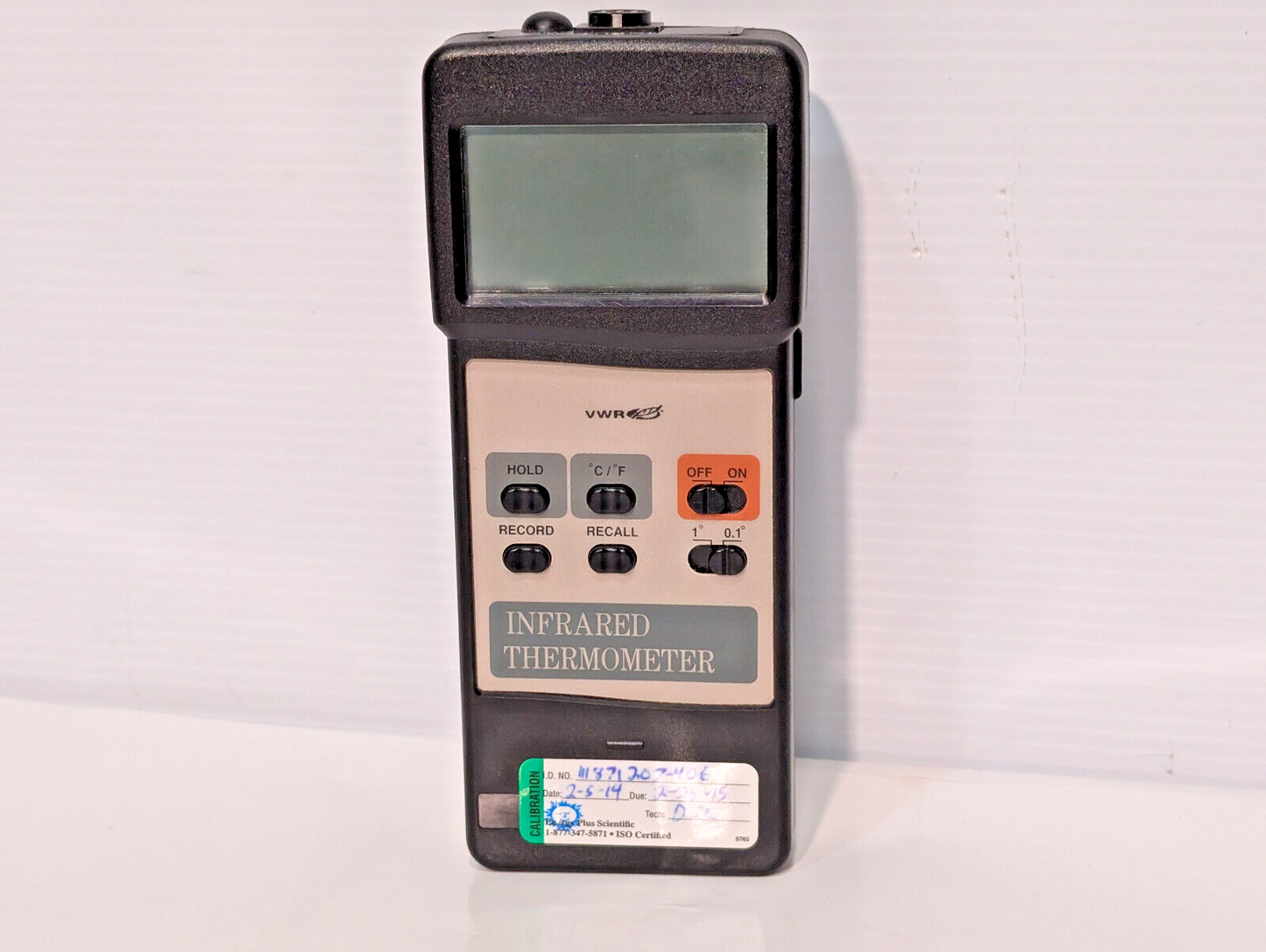 VWR Control Company 21800-018 Traceable Infrared Thermometer, Case, Non-Contact