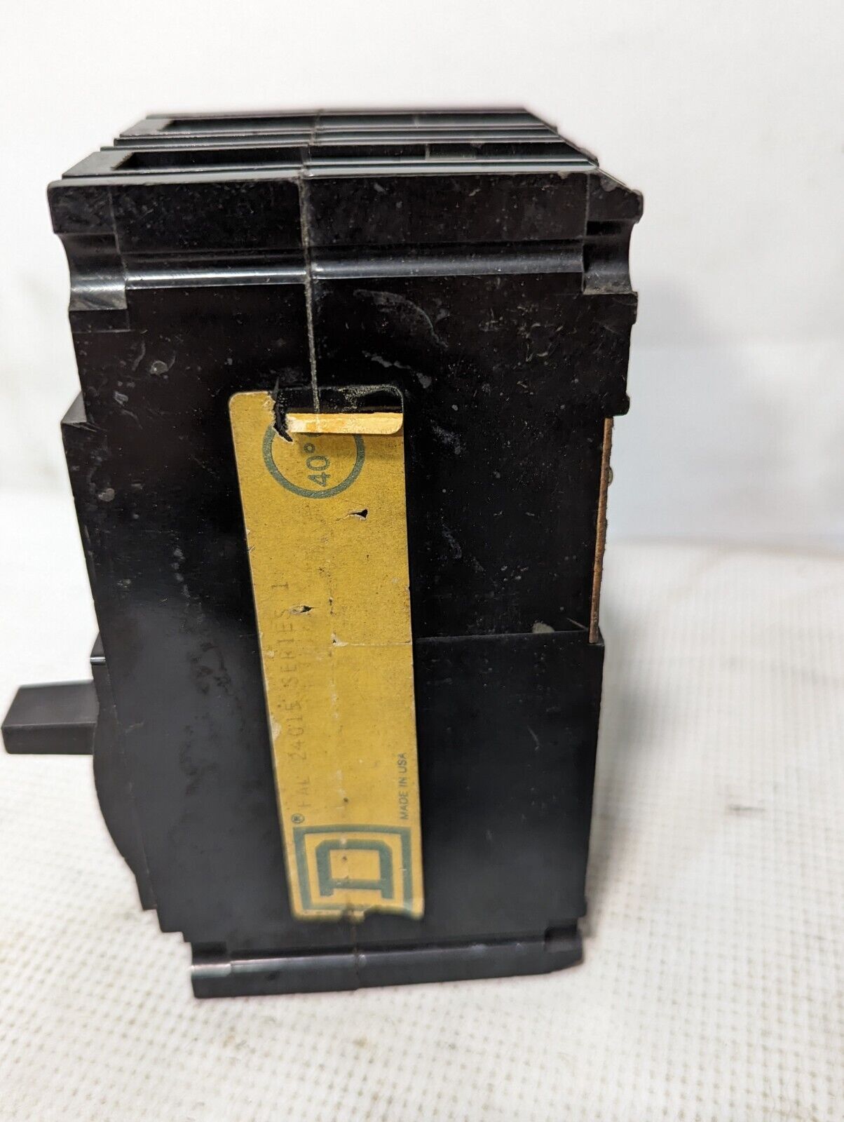 Square D FAL24015 Molded Case Circuit Breaker, 15A, 480vac/250vdc, 2-Pole