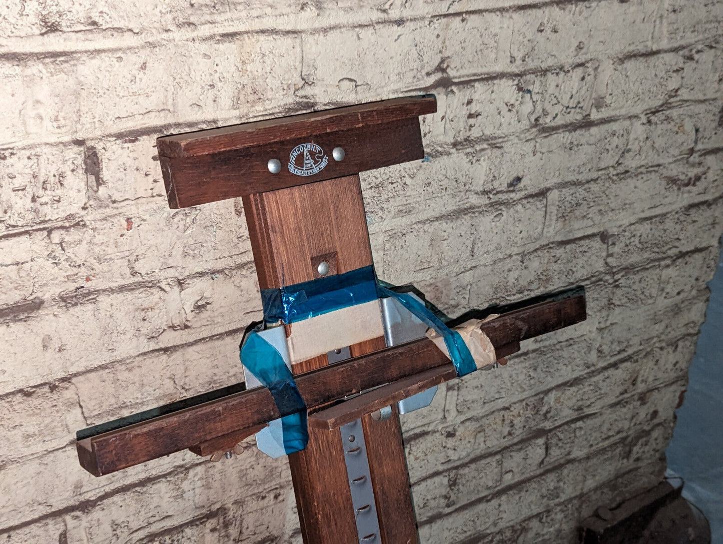 Vintage Anco Bilt Adjustable Wooden Easel