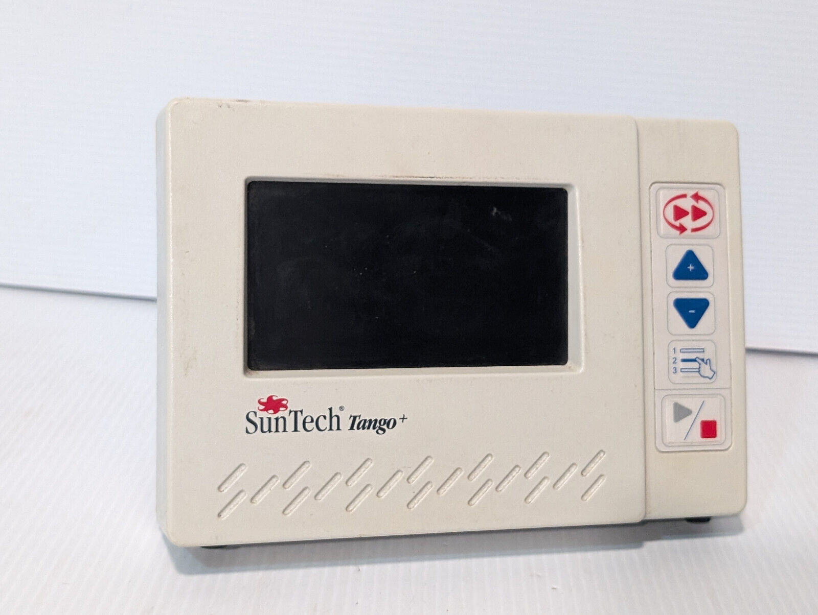 SunTech Tango+ Stress Monitor -For Parts- 18-0029-00, Rev C, 6 VDC,Made in Japan