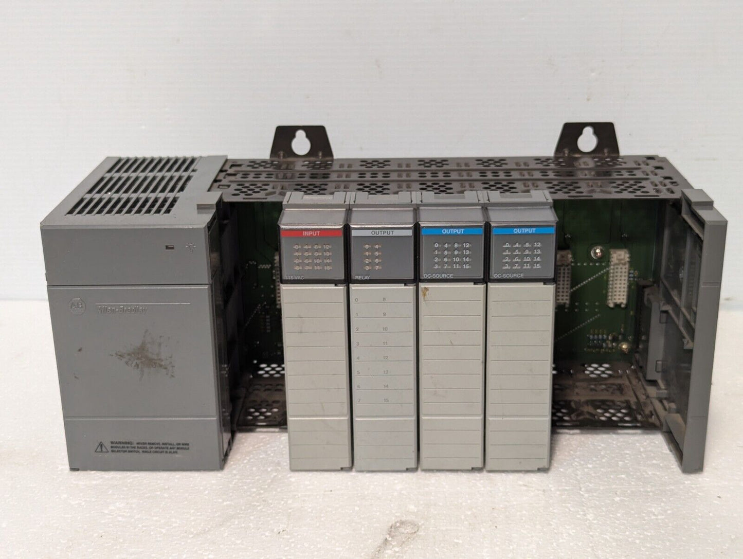 Allen Bradley 1746-A7, SLC 500 7-Slot Rack, Power Supply, more - Free Shipping