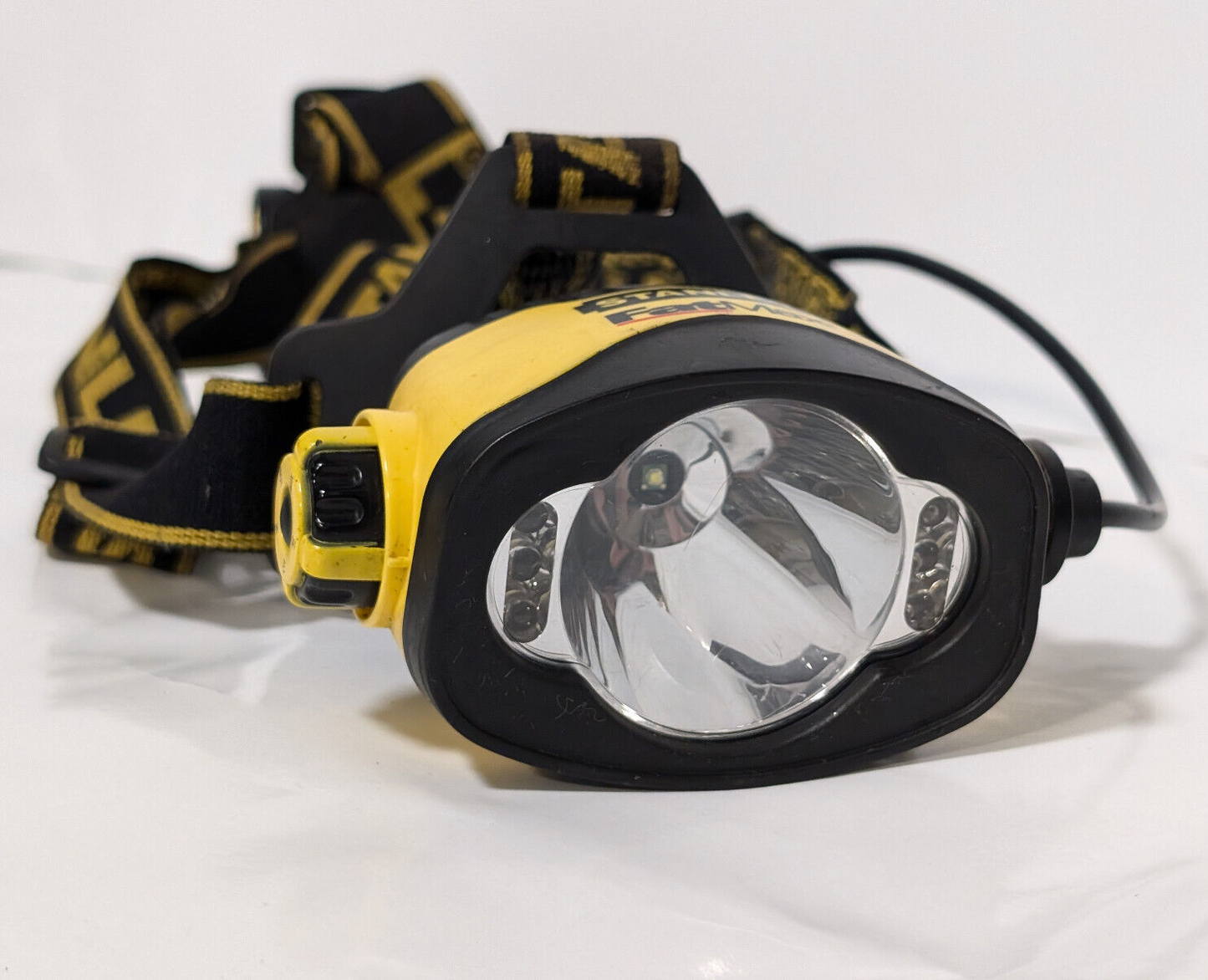 Stanley FatMax Headlamp LED, AAA, Adjustable Elastic Strap, Settings