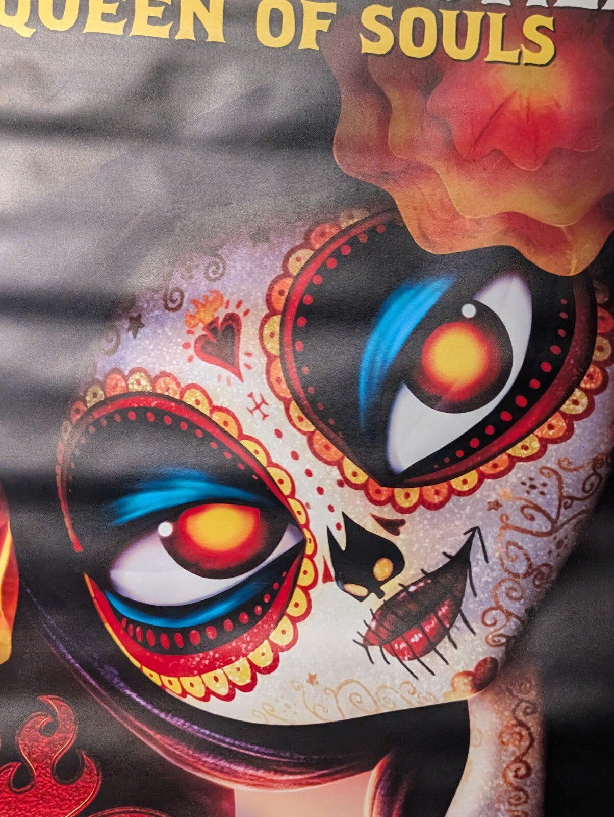The Book of Life Bus Stop La Muerte Animated Movie Poster Ad Memorabilia