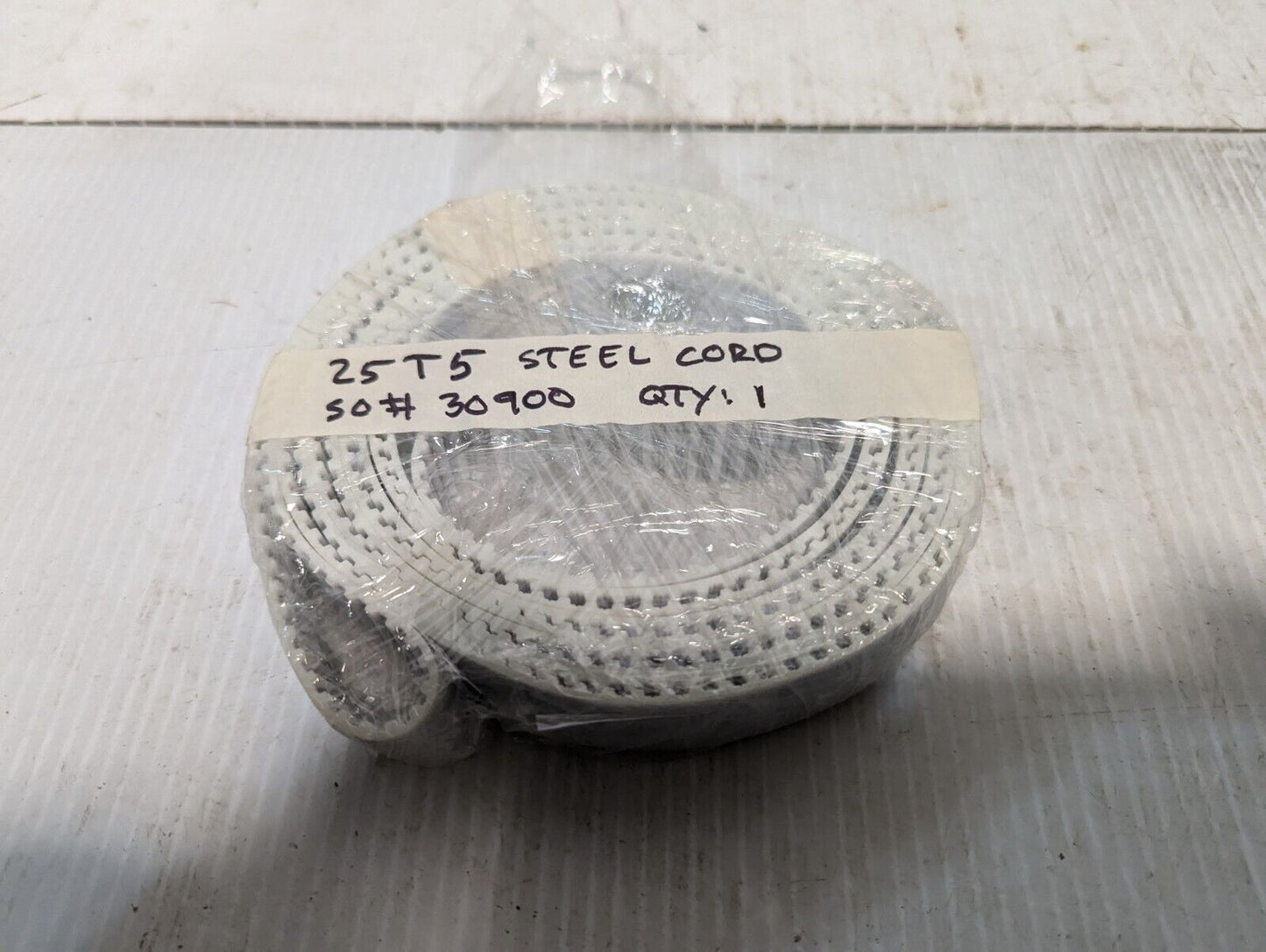 25T5 timing belt, polyurethane and steel cord, 50# 30900 - Free Shipping