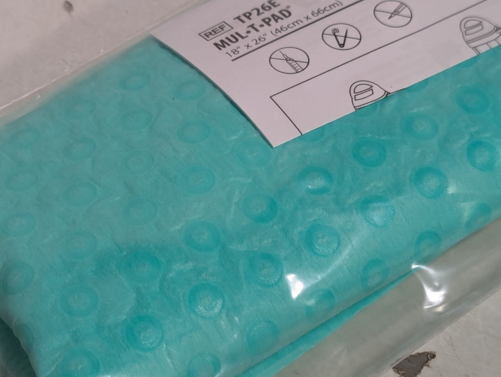 Stryker TP26E Mul-T-Pad w\Clik-Tite Connectors Large 18″ X 26″ 10 Pads Full Case