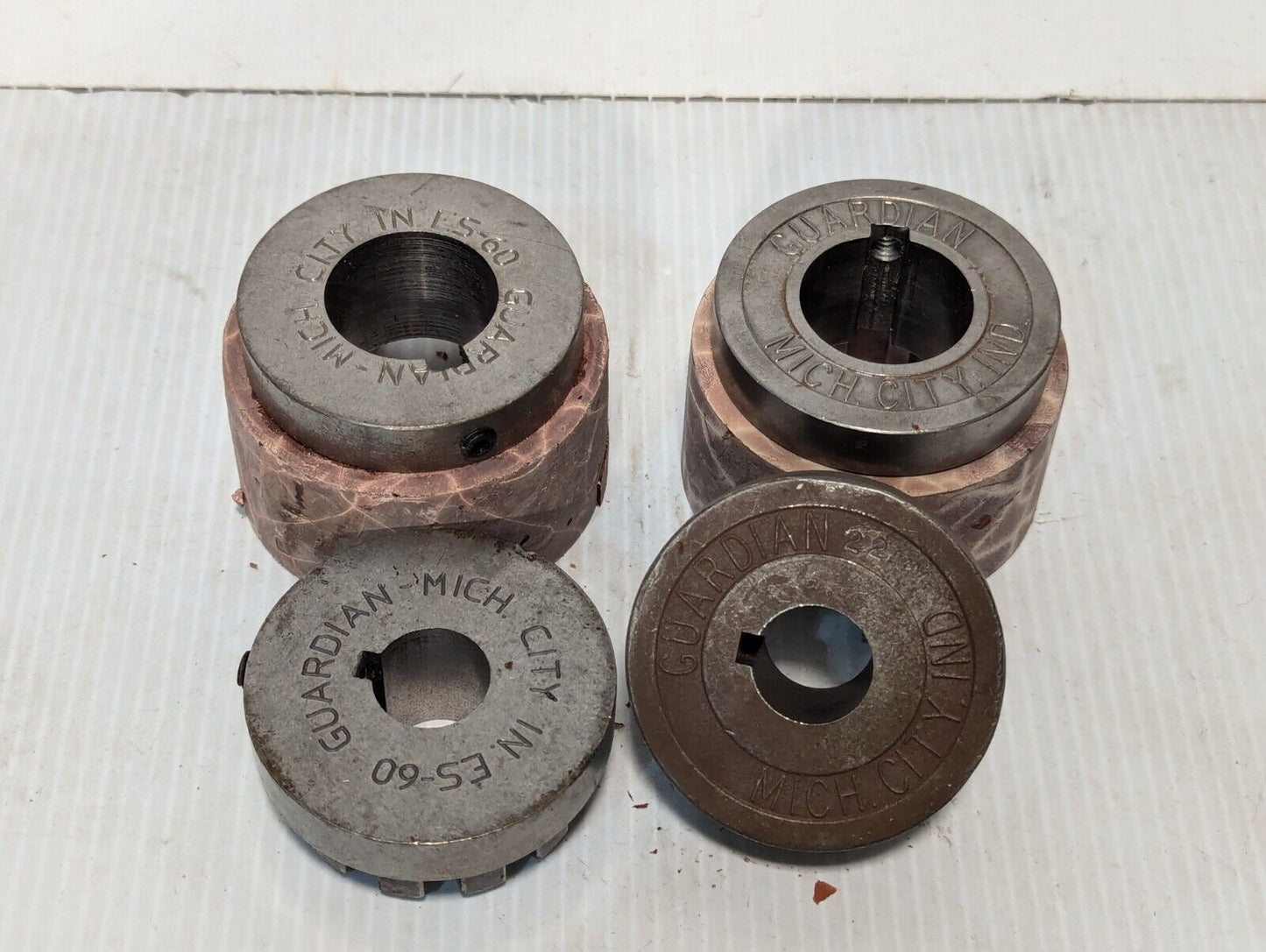 Lot of 4 Guardian Couplings, ES-60 and 22mm Included - Free Shipping