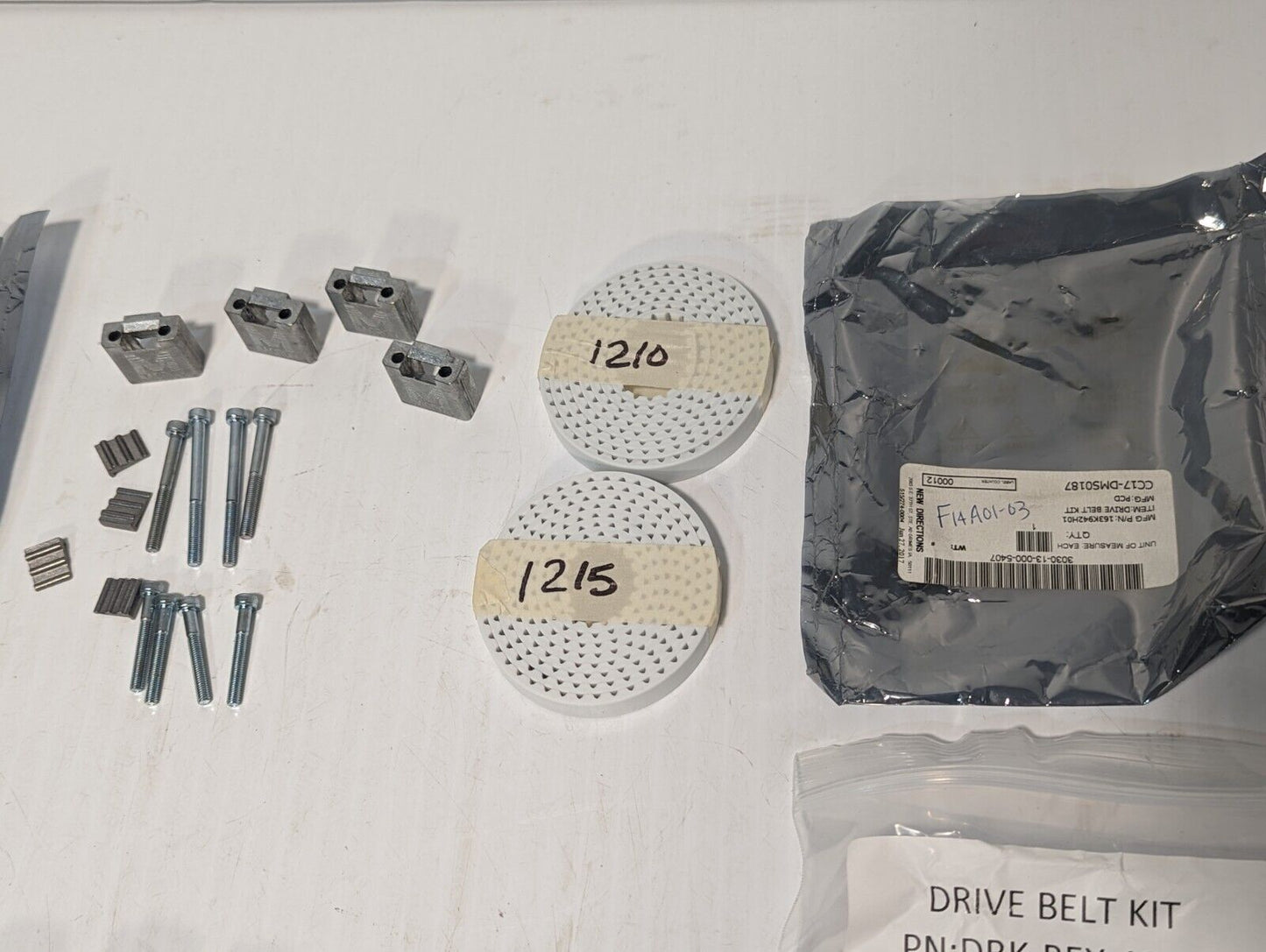 Macron Dynamics DBK-BEX-1215 Drive Belt Kit, 188K882H01, 3030-13-000-5355