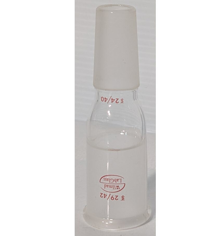 Wilmad LabGlass Glass Enlarging Adapter, 24/40 Inner, 29/42 Outer
