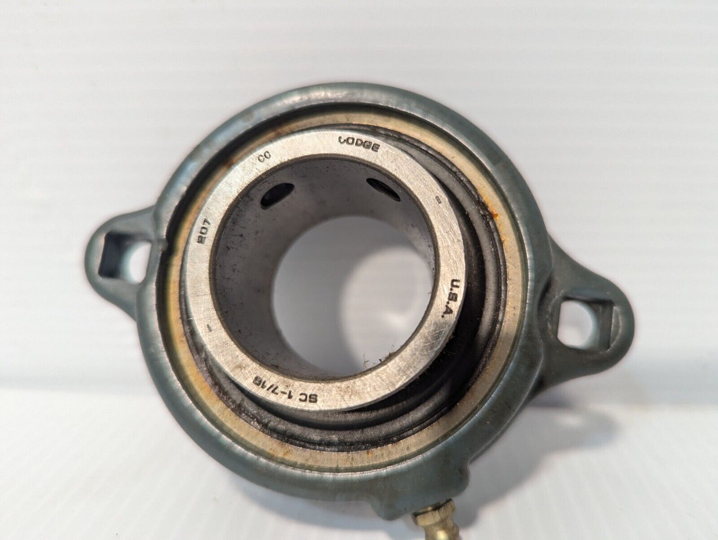 Dodge 126769 bearing, 2 bolt flange bearing, w/SC 1-7/16 insert, 207 - Free Ship