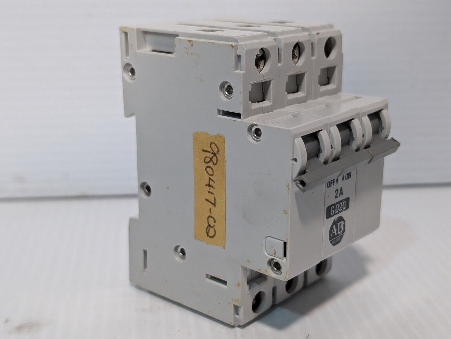 A-B Allen-Bradley 1492-CB3 G020 Ser B 3-Pole Motor Controller - Free Shipping
