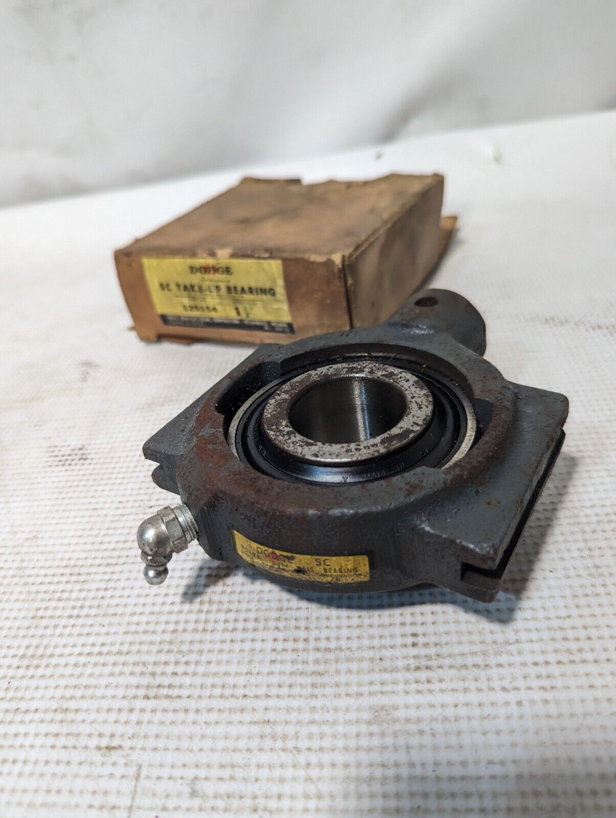 Dodge 125154 SC take-up bearing, 1-1/4 inch shaft size