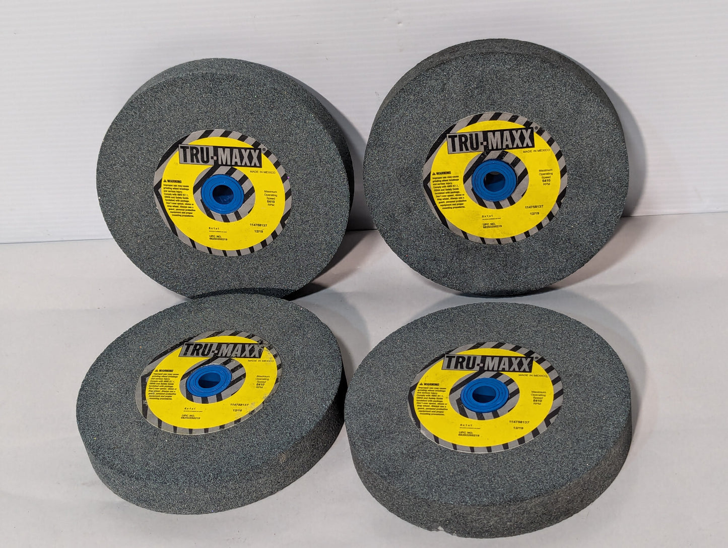 Tru-Maxx 6x1x1, 60 Grit Grinding Wheel, Silicon Carbide, 66253255219, 5410 RPM