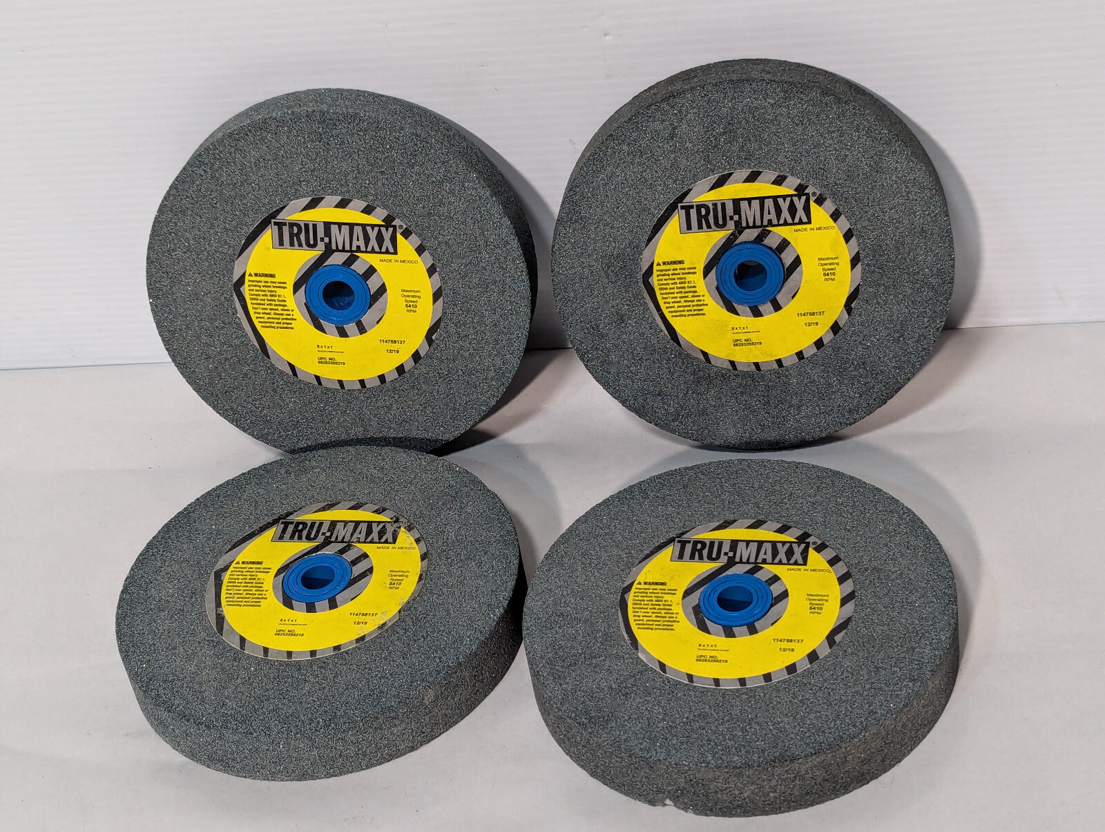 Tru-Maxx 6x1x1, 60 Grit Grinding Wheel, Silicon Carbide, 66253255219, 5410 RPM