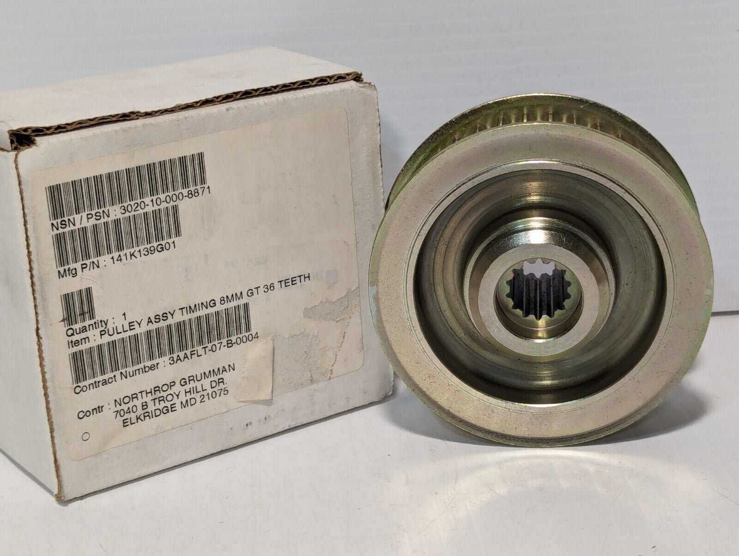 Timing Pulley Assembly 3020-10-000-8871 141K139G01, 8mm 36 Teeth - Free Shipping
