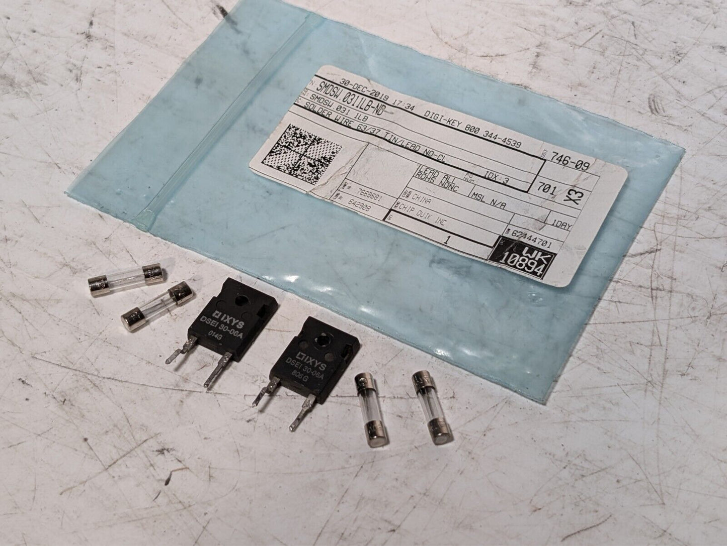 2pcs DSEI30-06A 37A 600V TO-247 Fast Recovery Epitaxial Diode DSE130-06A