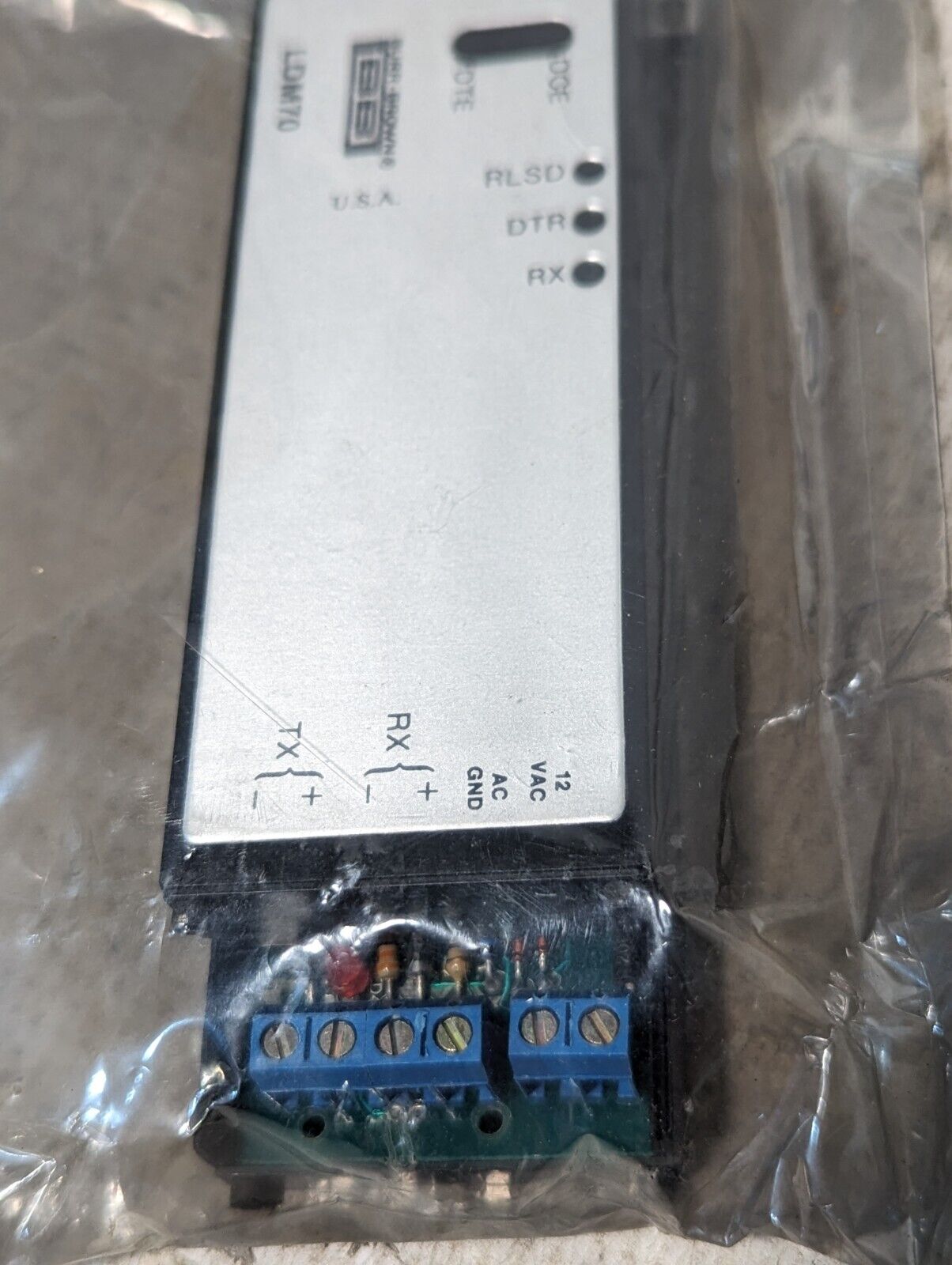 Burr Brown LDM70, Fully Isolated Limited Distance Modem, 12vac