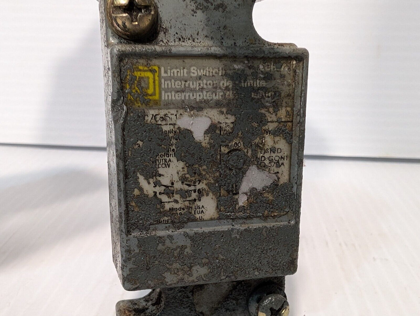 Square D Operation Head, 9007 Type: B Micro Switch, Limit Switch - Free Shipping