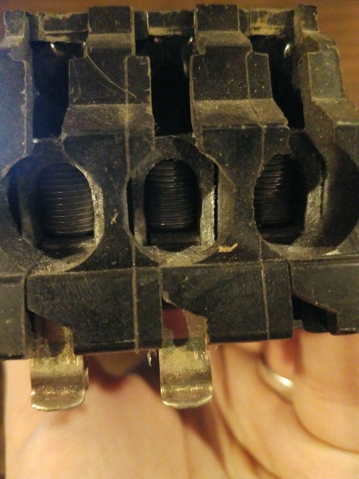 Square D Q1390, 90 amps, 3 pole, 240 VAC circuit breakers