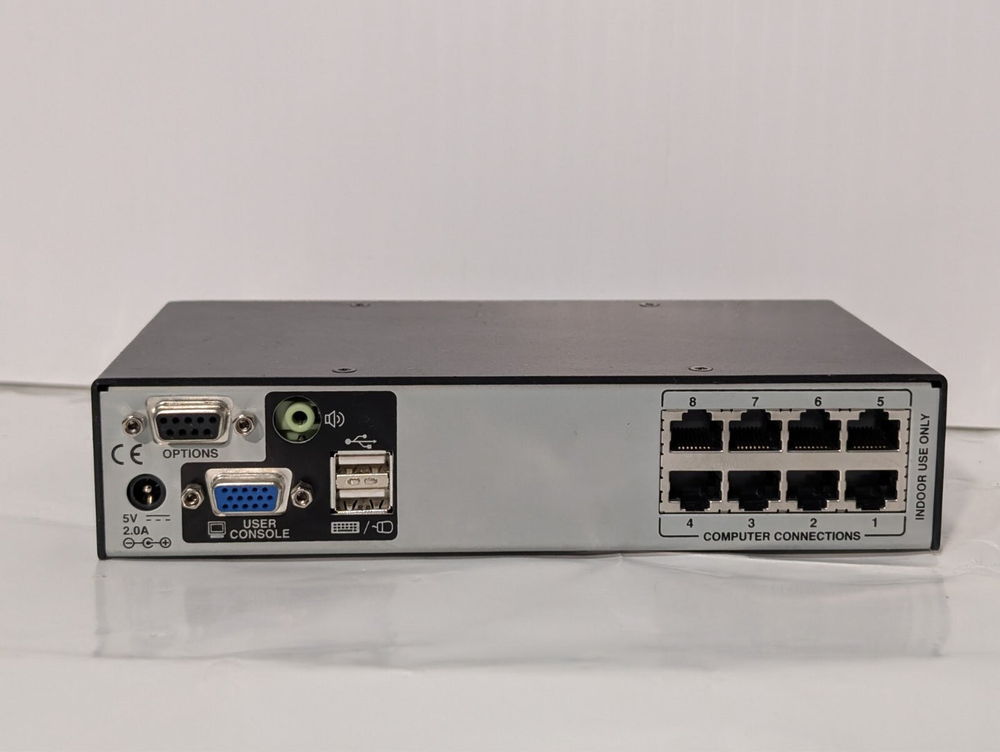 Adder Adderview CATX1000 AVX1008 1x8 KVMA Switch with Power Supply