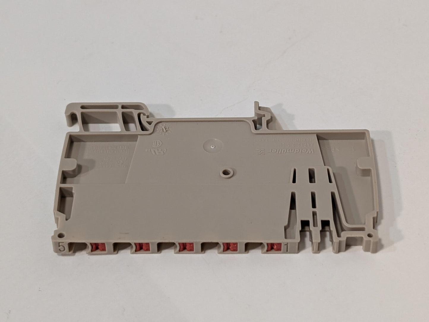 Weidmüller AAP12 2.5 LI Snap-On Modular Distribution Terminal Block 800V 2.5 mm²
