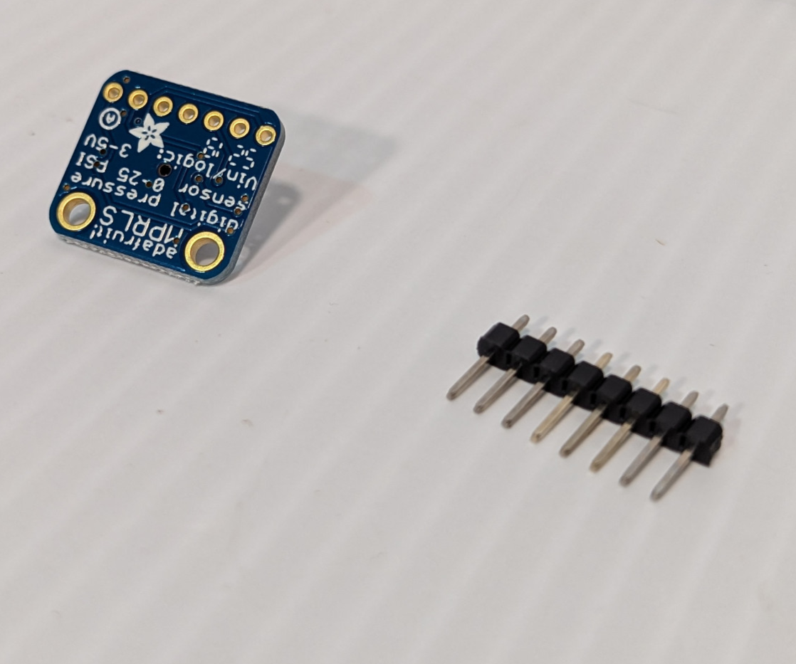 Adafruit! MPRLS Digital Ported Berometric Pressure Sensor 0-25 PSI, 3-5 V