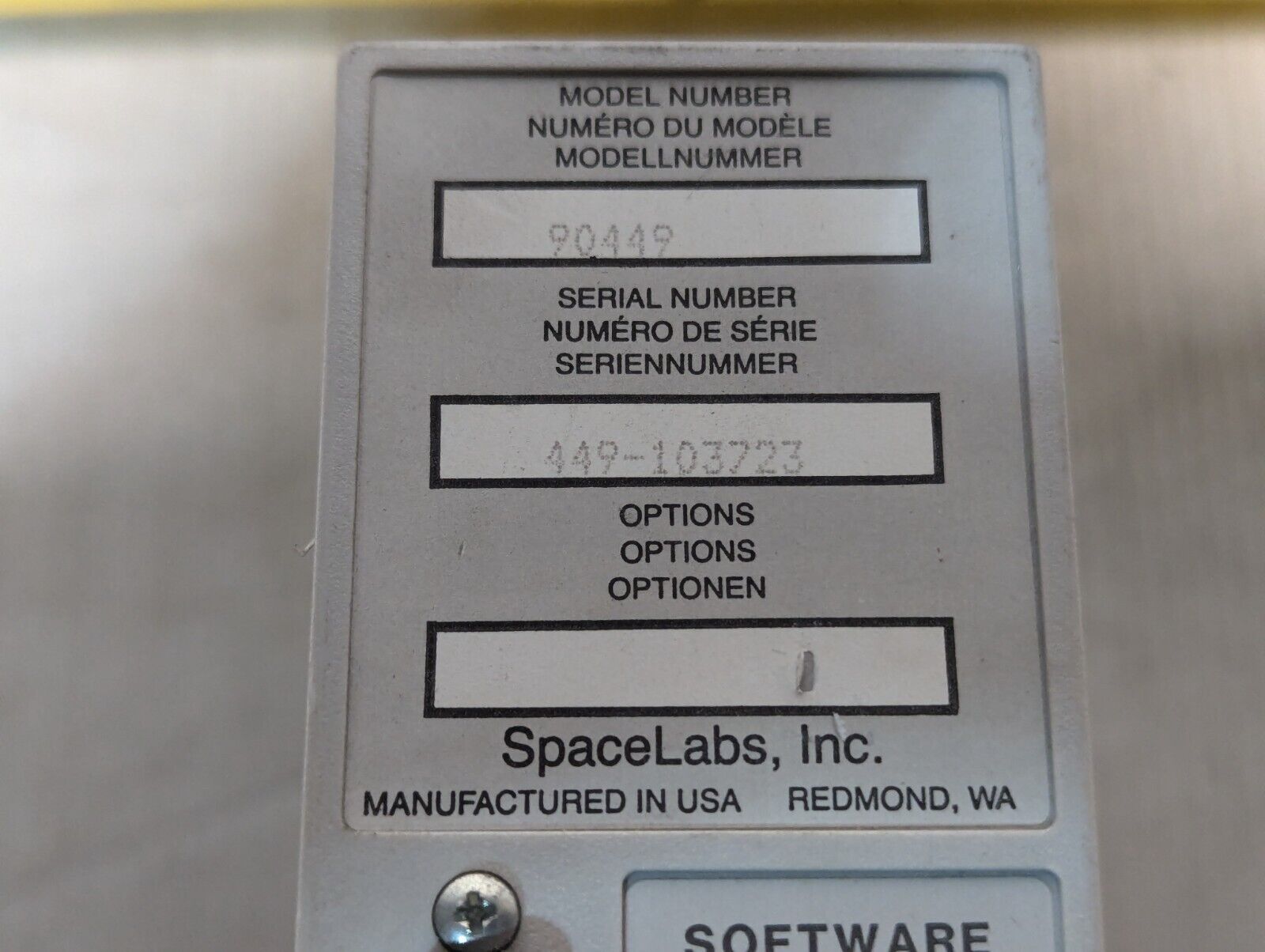 Spacelabs 90449 Thermal Printer module - Free Shipping and Free Returns