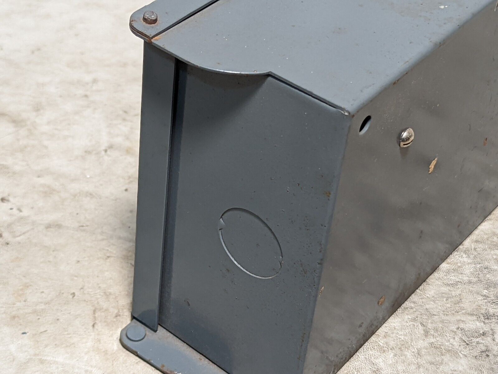 Struthers-Dunn 90XGX100 relay with enclosure, 110VAC coil/contacts