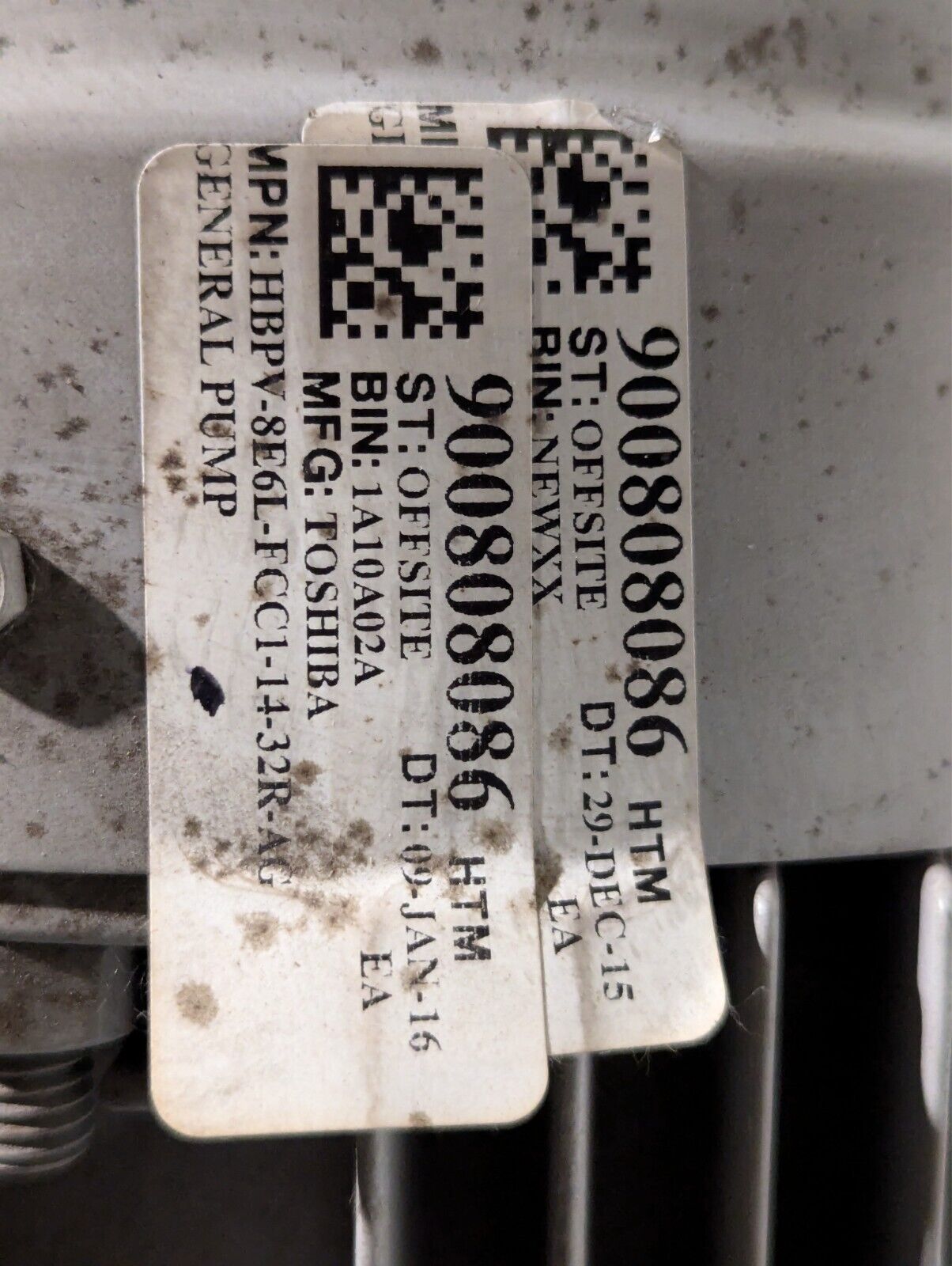 Toyo Toshiba IK FCKLA21 132S Induction Motor: 3.7KW 6 Pole 3PH 200/220V 940RPM
