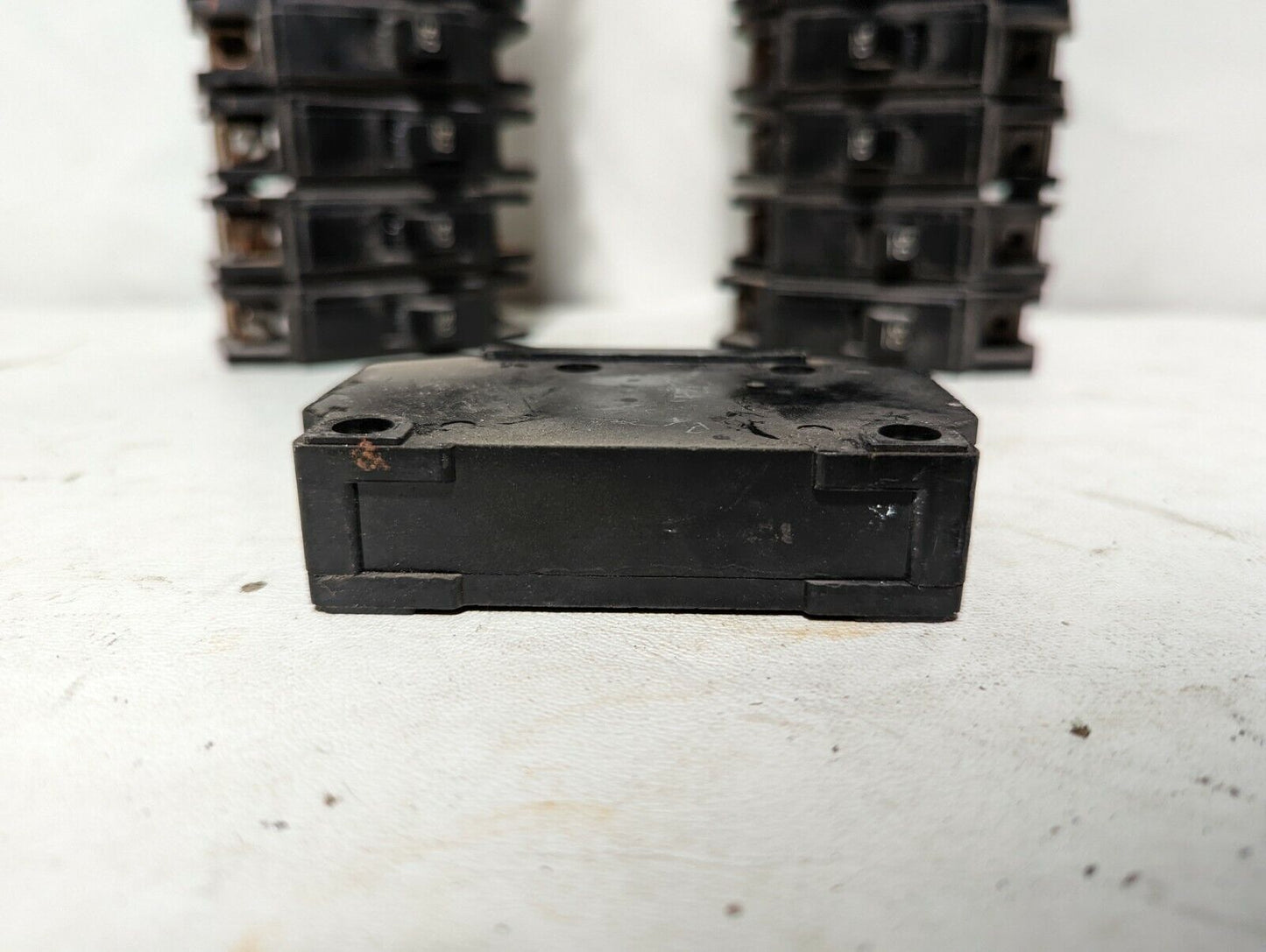 Lot of 6 Westinghouse QCL1050 circuit breakers, 50A, 1P, 120/240VAC, 1419816