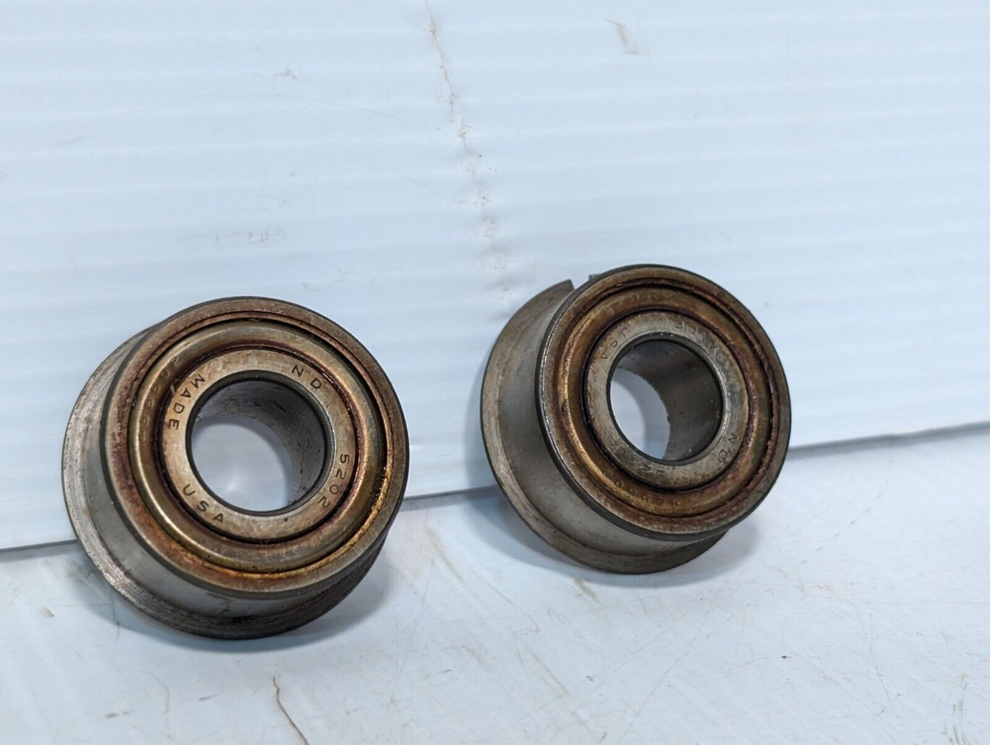 Lot of 2 New Departure ND 5202 Ball Bearings - Free Shipping+Returns