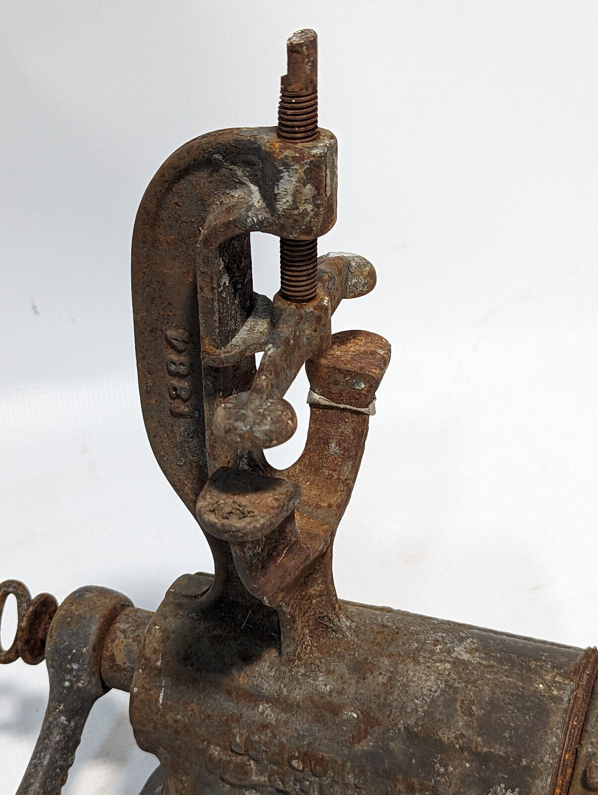 Vintage Tinned Meat Grinder Chopper No. 10