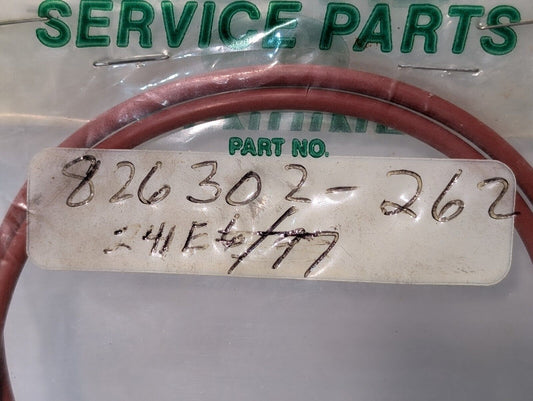 Sullair 826302-262 O-Ring, Silicone,  7" Dia. x 1/8" Thickness - Free Shipping